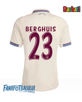 Ajax Steven Berghuis #23 Tricou Fotbal Replică 2025-26 Barbati Treilea
